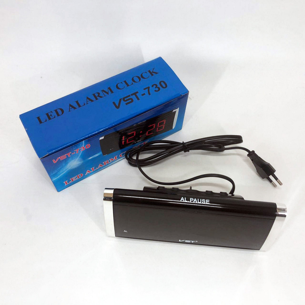 Часы сетевые электронные светящиеся настольные VST 730, Настольные часы ZY-172 зеркальный дисплей Киев - изображение 9