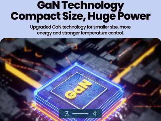 Зарядка Toocki 67w. Gan Rower Adapter Socket. Київ