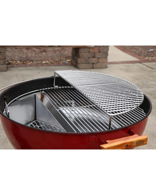 Решетка второй уровень нерж. 54см Slow and Sear Elevated Cooking Grate SnS ACC-ECG Код: 009819 Ровно - изображение 8