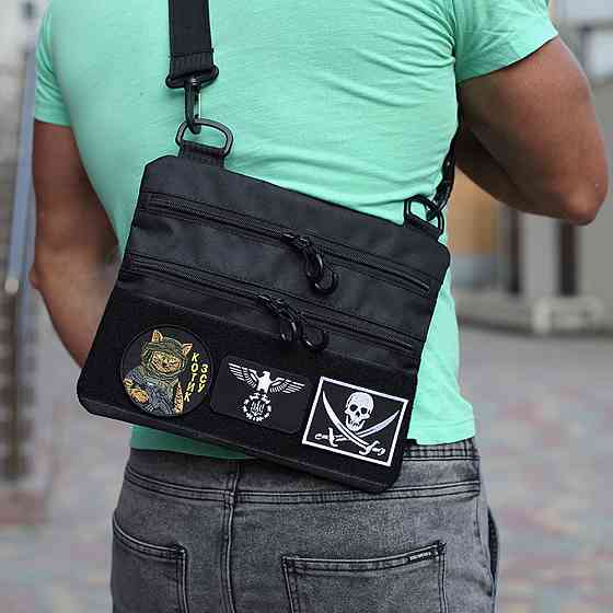 Тактическая сумка на грудь, Сумка через плечо военная маскировка мужская брезентовая military GC-66 Львов