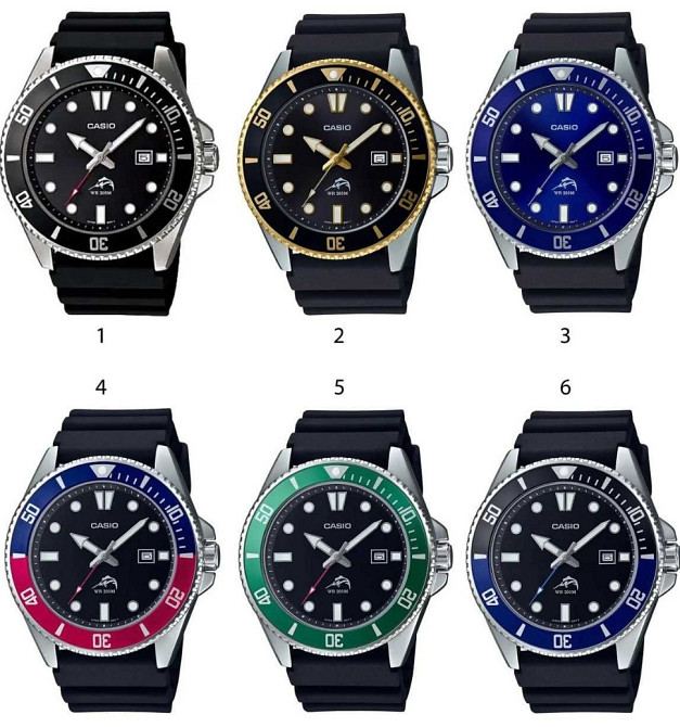 Часы Casio Duro MDV-106-1A Годинник чоловічий 6 кольорів,Оригінал/ ОПТ Киев - изображение 7