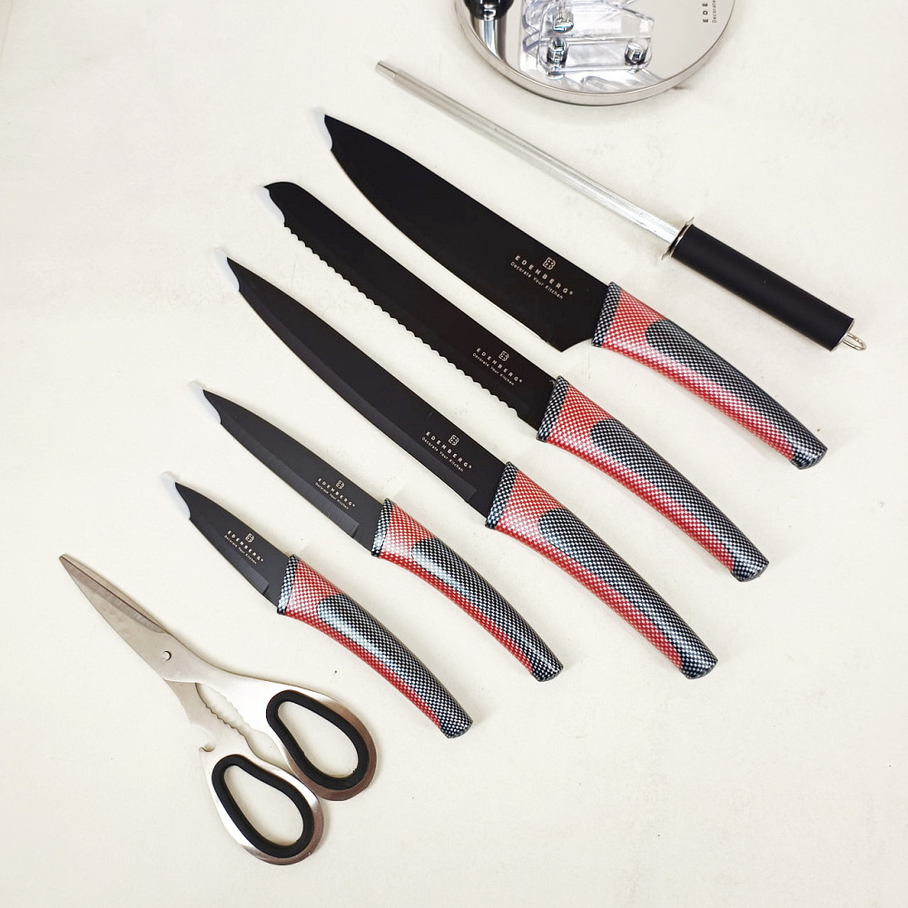 Топ лучших ножей для кухни, Кухонные ножи домашние, Набор ножей кухонные ножи поварские набор LX-72 Львов - изображение 5