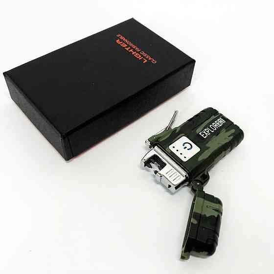 Запальничка на зарядці JL317 Explorer, Електроімпульсна usb запальничка з заряджанням OG-740 від usb Київ