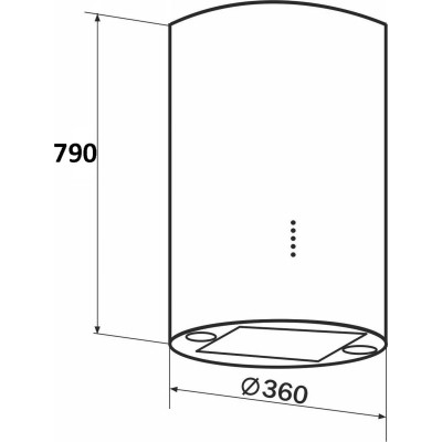Витяжка кухонна GRANADO Yunkos 1604-1200 inox (GCH7436477) Вінниця - фото 3