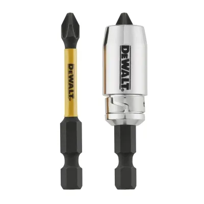 Набір біт DeWALT IMPACT TORSION, ударних, Ph2, L=50 мм, 2 шт.+магнітний тримач (DT70536T) Вінниця