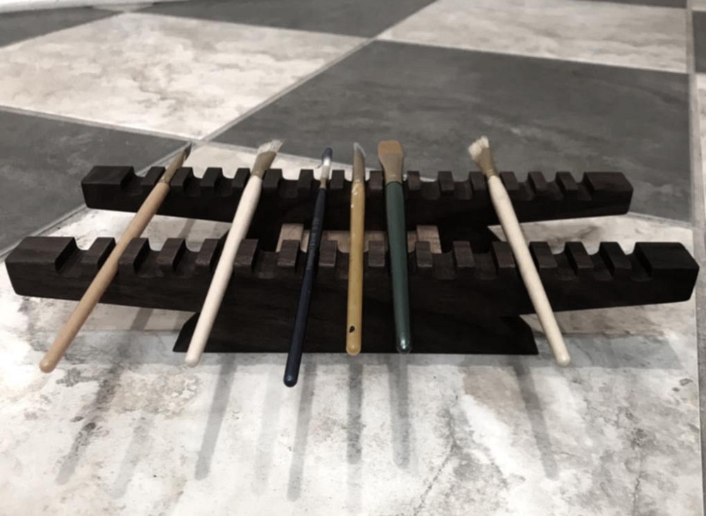 Органайзер для пензлів "Електрида" венге Миколаїв - фото 1