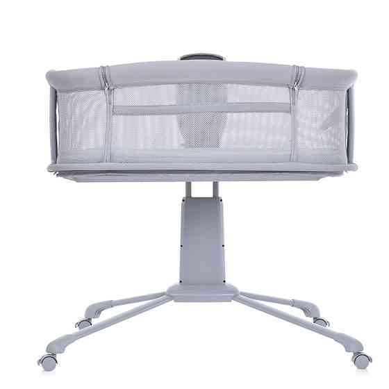 Детская кроватка-люлька 3 в 1 Mastela 3378 приставная, музыка, таймер, москитная сетка, белый Винница