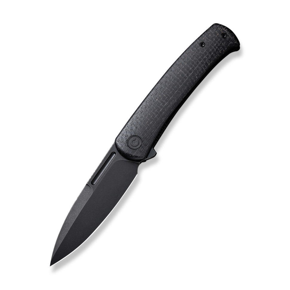 Ніж складаний туристичний Civivi Caetus Flipper, (8.8 см) Damascus / Carbon Fiber Київ - фото 1