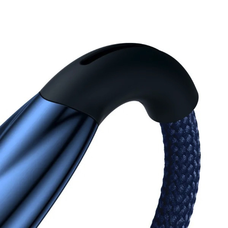 Кабель Baseus Glimmer Series Fast Charging Data Cable Type-C to Type-C 100W 1m Blue Київ - фото 7