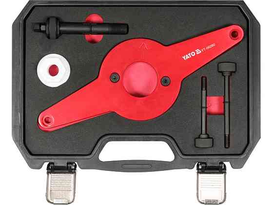 Набір для монтажу вібраційного демпфера колін. вала YATO в автомоб. VAG, 5 елем. [5/100] Одеса