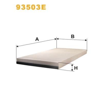 Воздушный фильтр для автомобиля Wixfiltron 93503E Винница - изображение 1