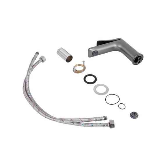 Змішувач для раковини Qtap Presto QTPRE270GRP45581 Graphite графіт Київ