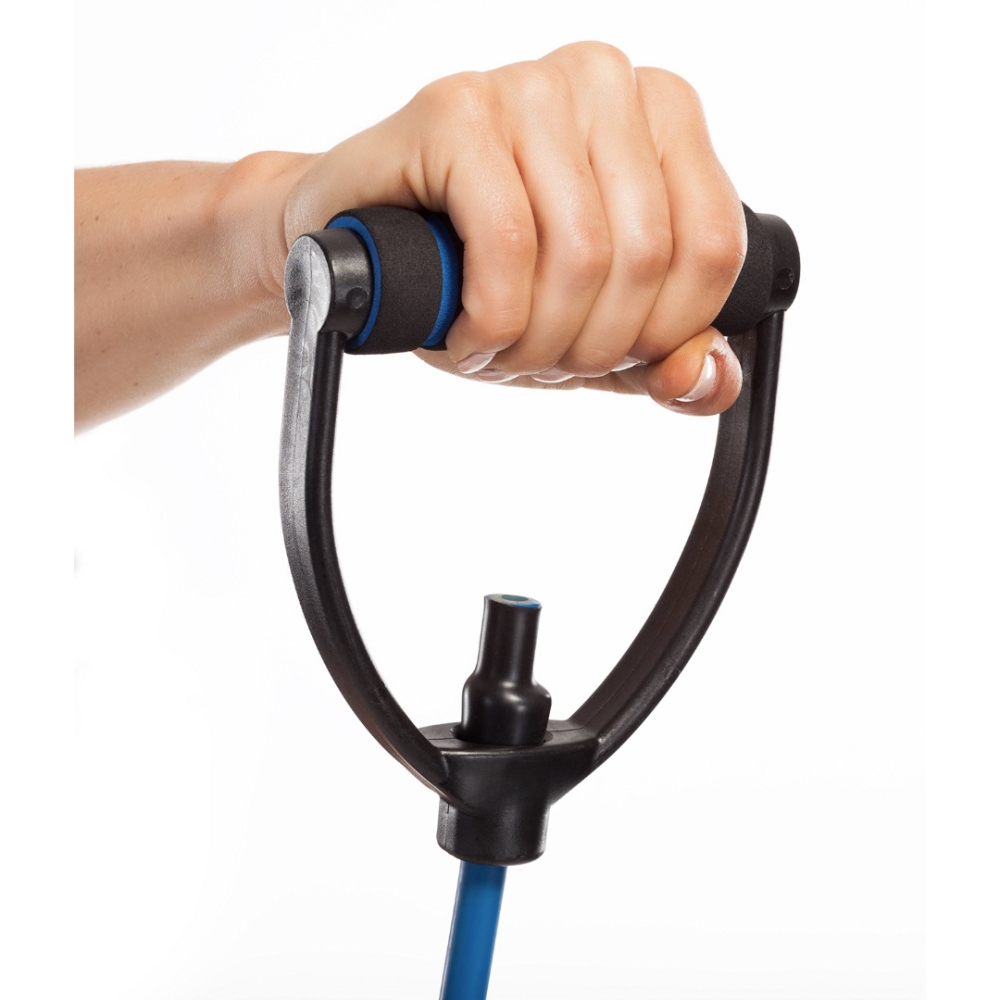 Еспандер трубчастий з ручками York Heavy, синій Киев - изображение 7