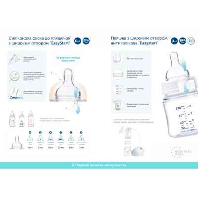 Соска Canpol babies EasyStart силіконова із широкою шийкою, міні 1 шт. (21/719) Вінниця