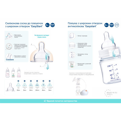 Соска Canpol babies EasyStart силіконова із широкою шийкою, міні 1 шт. (21/719) Вінниця - фото 6