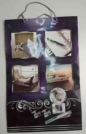 Пакет бумажный гигант вертиркальный (30х42х12)(артGV-007) (12 шт) Харьков