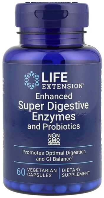 Пищеварительные ферменты Life Extension Enhanced Super Digestive Enzymes and Probiotics 60 раст капс Киев - изображение 1