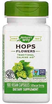 Хміль (квіти) Nature's Way Hops 620 мг 100 кап Київ