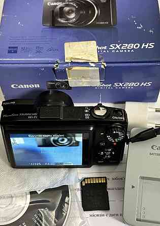 Canon Powershot SX 280 HS  Wi-Fi  GPS. Харків