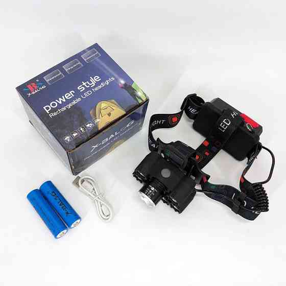 Налобный фонарь для туризма рыбалки и охоты Bailong BL-T78, Фонарь для походов на лоб WX-16 Ивано-Франковск