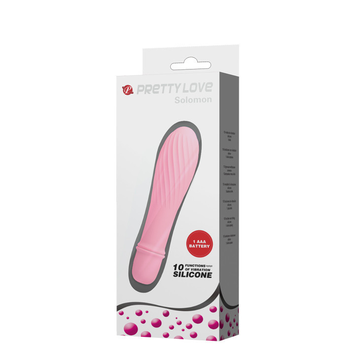 Вибратор - Pretty Love Solomon Vibrator Light Pink Sex Aura Киев - изображение 3