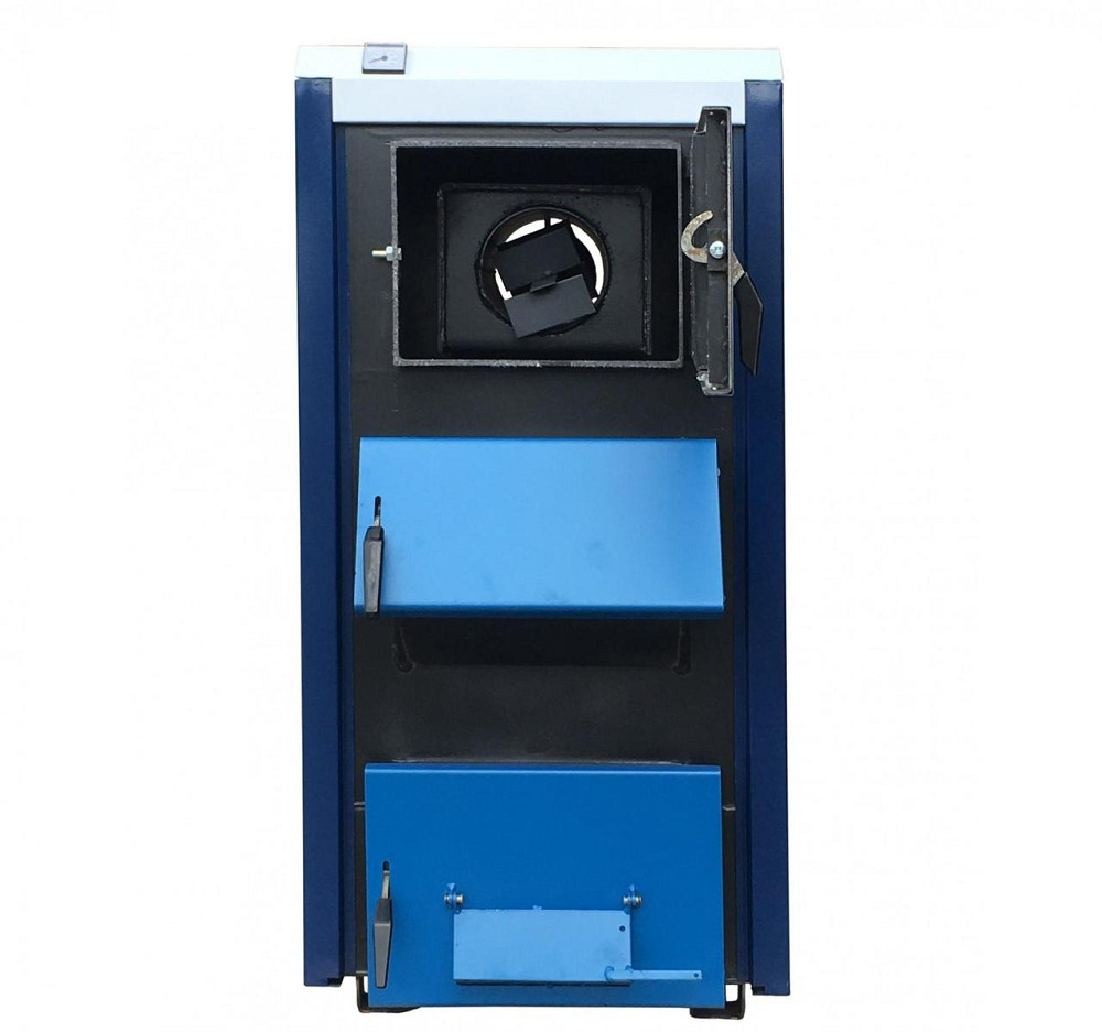 Котел твердопаливний Корді АОТВ 16 СТ сталь 6 мм котел на дровах 16 кВт до 140 м2 для дому та дачі з заднім димоходом Тернопіль - фото 4