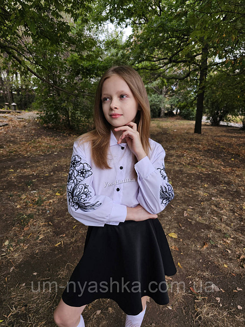 Чорна шкільна спідниця 140 Кривий Ріг - фото 2