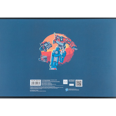 Альбом для рисования Kite Transformers, 12 листов (TF24-241) Винница - изображение 8