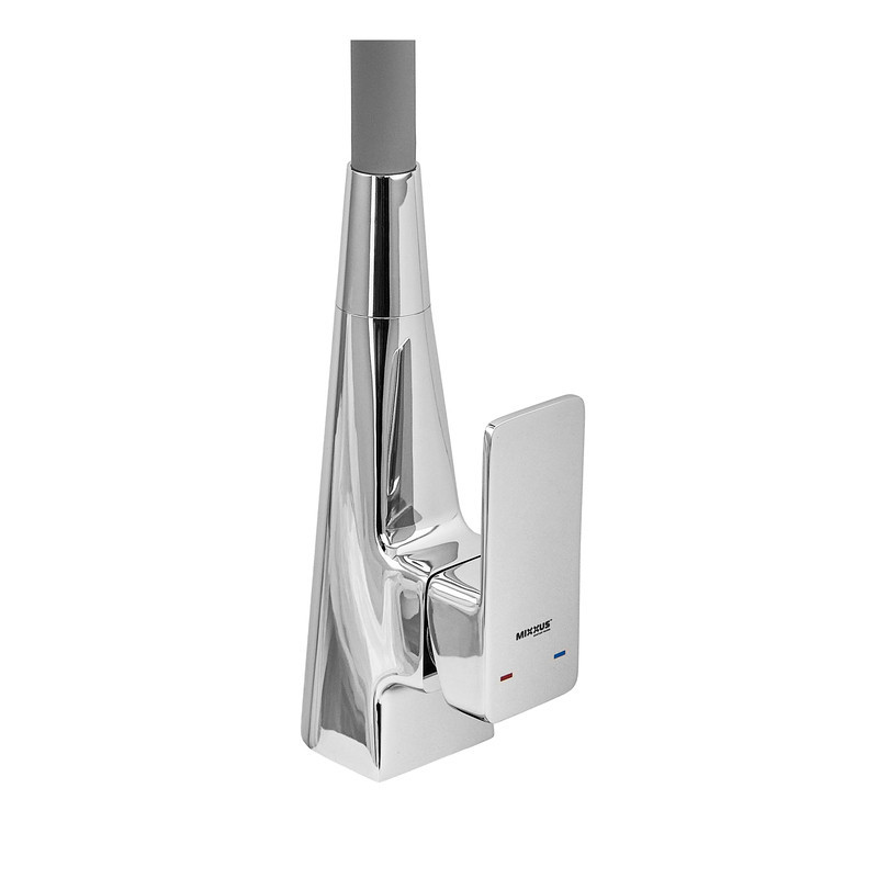 Змішувач для кухні Mixxus Etna 014-T (NUT) Refl.Grey (Колір хром+силіконовий вилив сірий) (MI8420)   ( 22941 ) Харків - фото 6