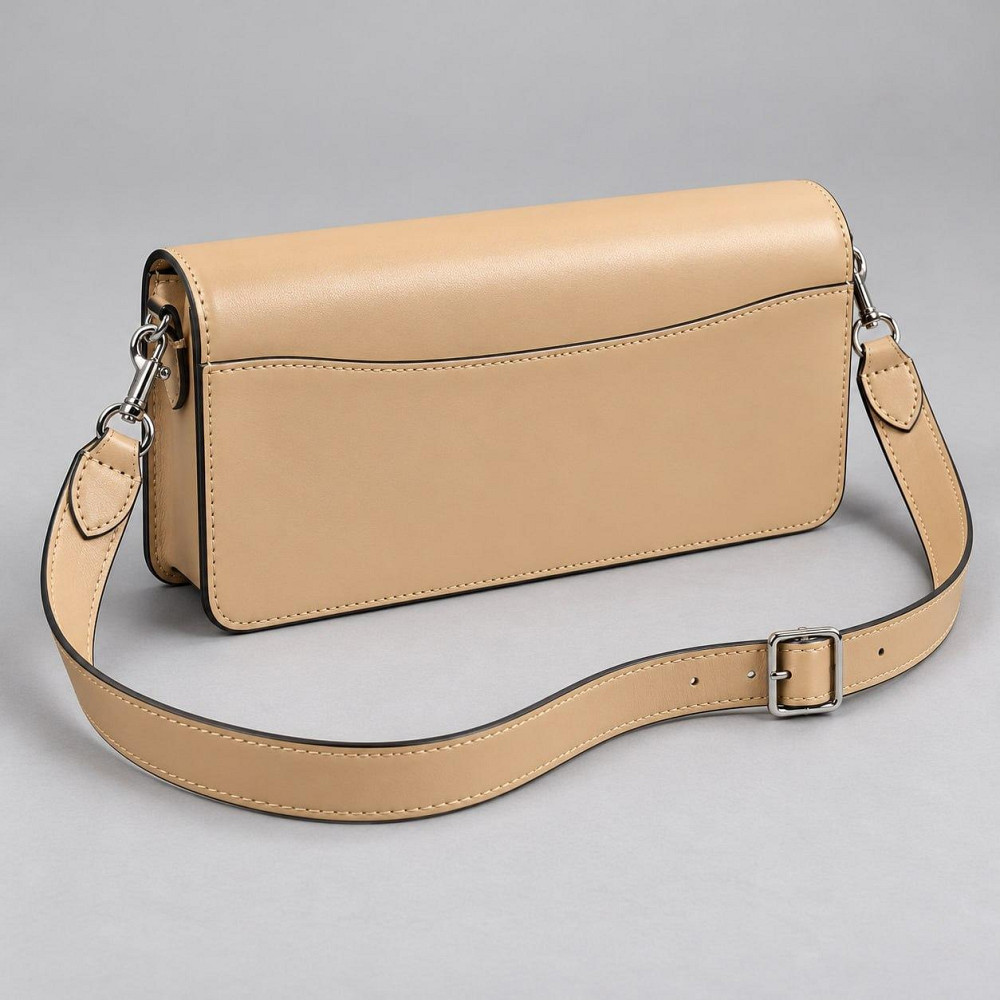 Женская сумка кроссбоди Coach Tabby Shoulder light brown Lux Киев - изображение 6