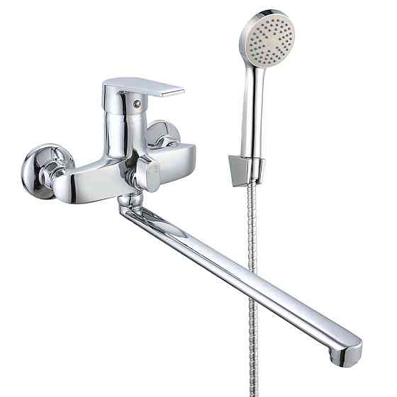 Смеситель для ванны WEZER VRL717-10 с душевым гарнитуром Киев