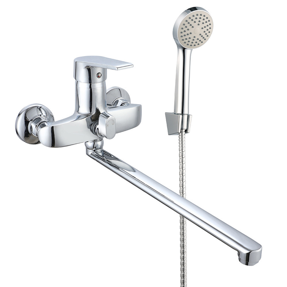 Смеситель для ванны WEZER VRL717-10 с душевым гарнитуром Киев - изображение 1