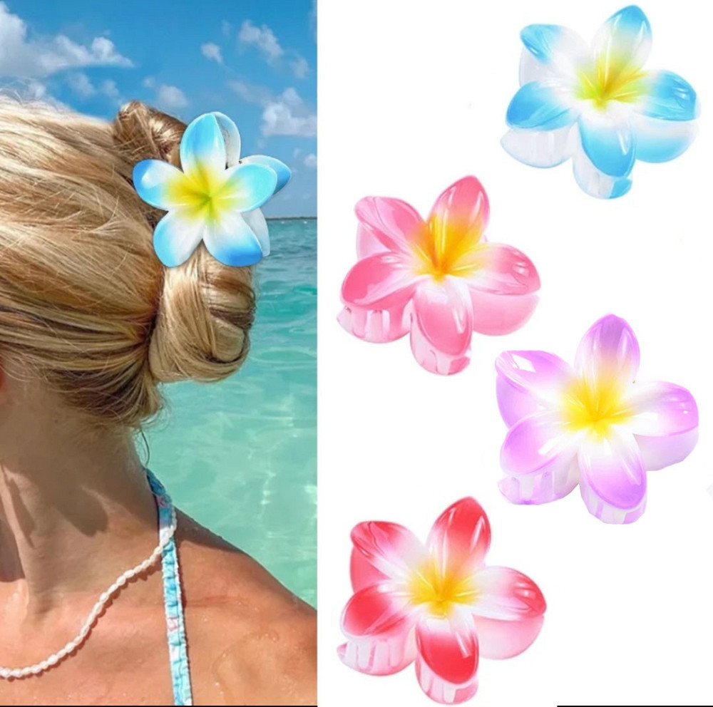 Заколка-крабік квітка Сміла - фото 2