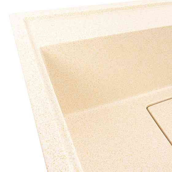 Кухонна мийка гранітна VALESO 6050 SHERLIT (пісок) Коломия