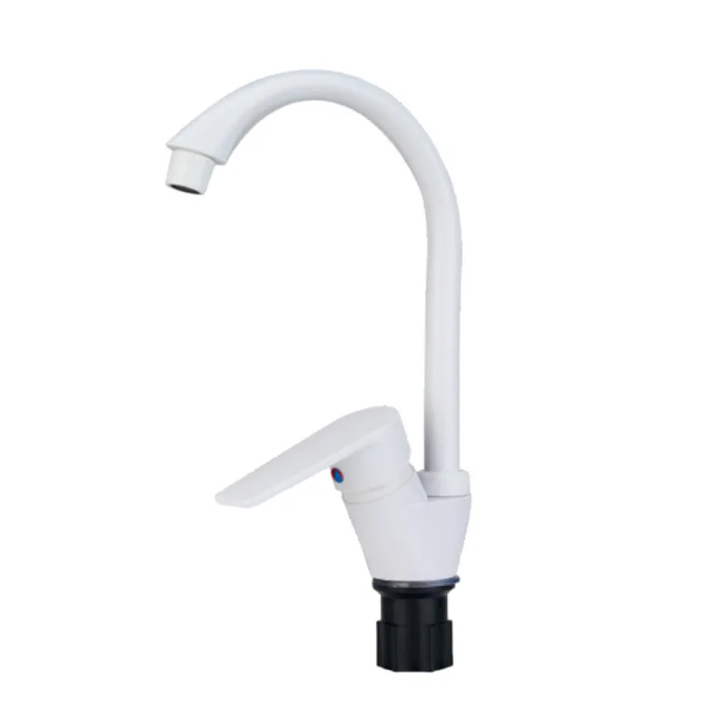 Змішувач для кухні Plamix Oscar-011 White (з підведенням) (PM0650) ( 35850 ) Харків - фото 1