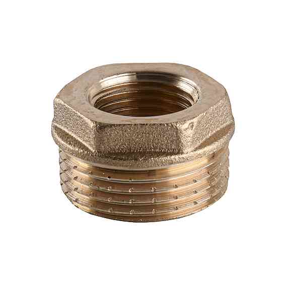 Футорка латунная 1″НР х 1/2″ВР штампованная А0704-1А VA (000010539) Киев