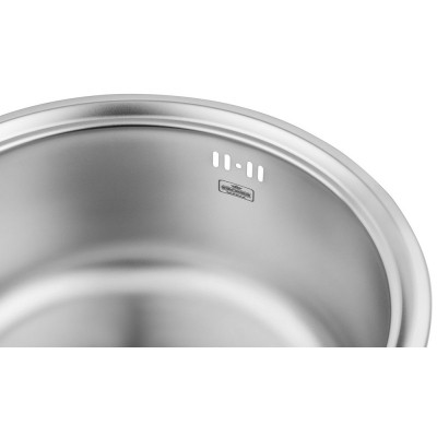 Мойка кухонная Kroner Satin-430 (CV031324) Винница - изображение 4