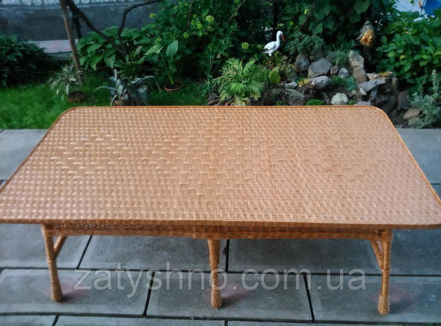 Стіл плетений великий 2 метри Київ - фото 4