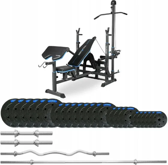 Тренажер Thunder SET-VIGOR-C-LBG-03 Zestaw Kulturystyczny 117,5KG Киев