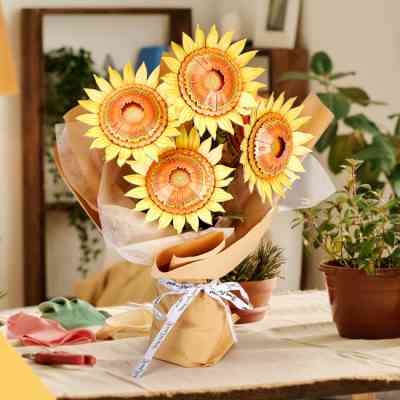 Пазл Cubic Fun тривимірний Букет квітів Жовті соняшники (P866h) Вінниця