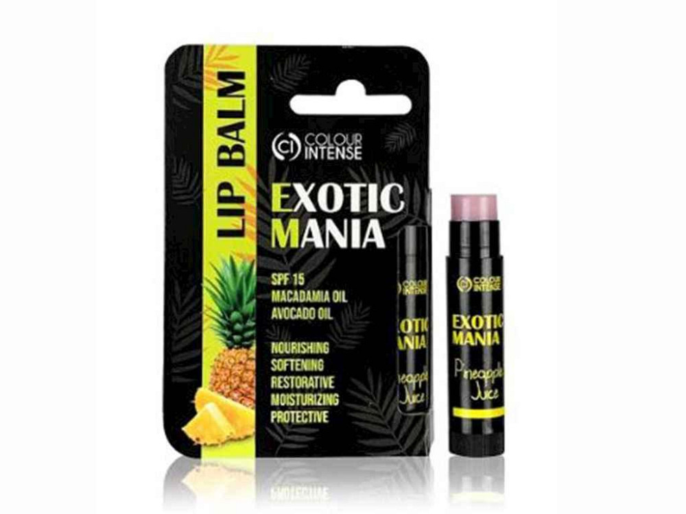 Бальзам для губ Exotic Mania 5г 01 Сік Ананаса ТМ Colour Intense   Solmir Київ - фото 1