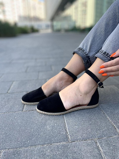 M.KRAFT Босоніжки жіночі M.KRAFT 0596 чорні (літо, замша натуральна) (3627) лише 36р.38р. Коломия - фото 8