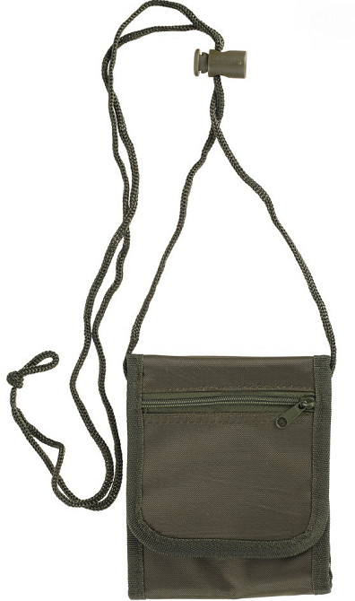 Повсякденний Гаманець зі шнурком на блискавці Mil-Tec від Sturm (15820001) Olive Нововолинськ - фото 2