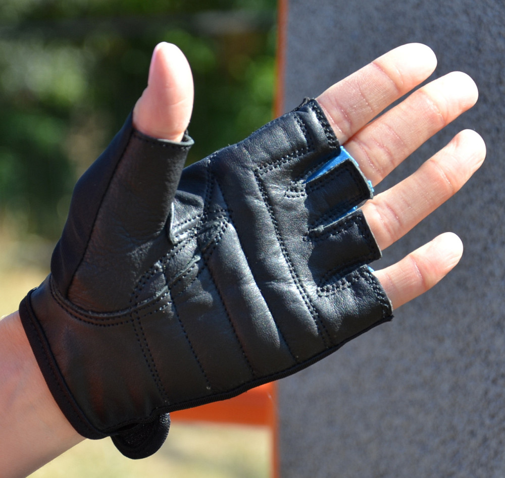 Рукавички для фітнесу MadMax MFG-251 Rainbow Turquoise L Каменское - изображение 5