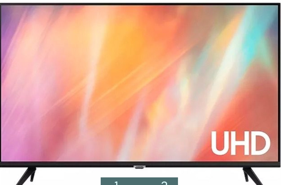 Телевізор 55 дюймів Samsung 55 GU55AU6979U (Bluetooth 4K Smart TV/S2) Київ - фото 2