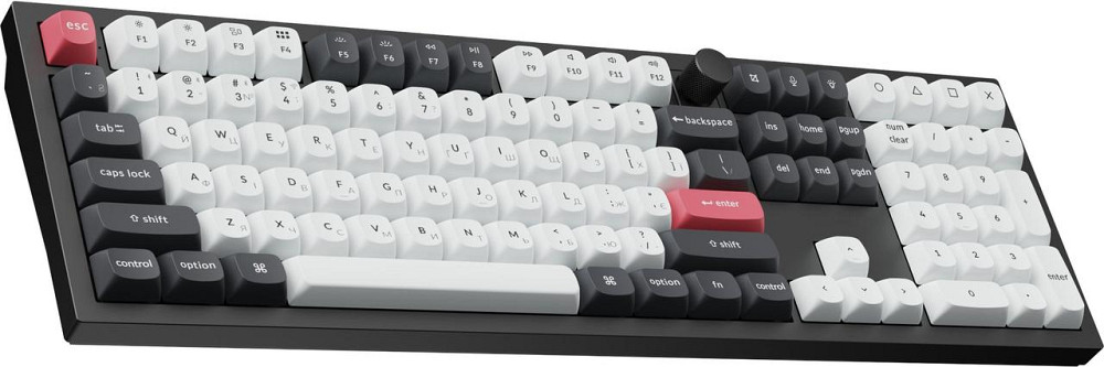 Клавіатура бездротова Keychron Q6 HE Magnetic Switch Black RGB (Q6H-M1-UA) ( 20028 ) Харьков - изображение 4