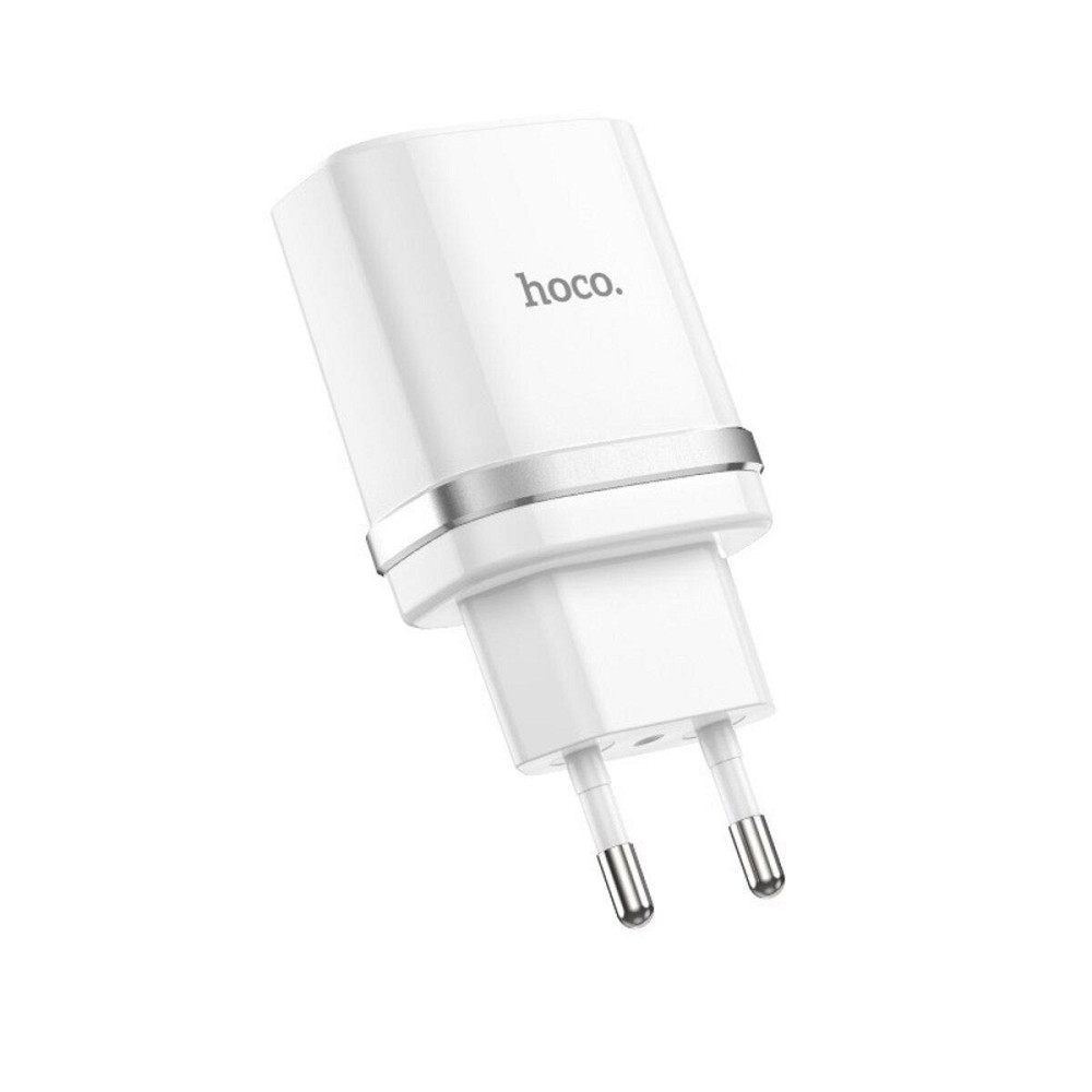 Мережевий зарядний пристрій HOCO C12Q Smart QC3.0 charger, колір білий 6931474716262 Одеса - фото 1