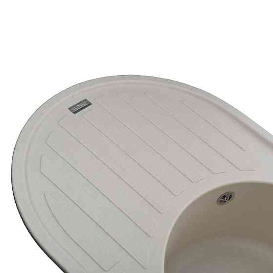 Гранітна мийка Globus Lux OHARA слонова кiстка 770х500мм-А0005 (000021079) Київ