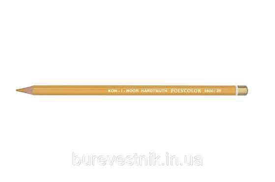 Олівець художній "Kooh-i-Noor" POLYCOLOR 3800/29 light ochre/охра світла, шт Київ