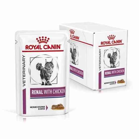 Royal Canin Renal with Chicken (Роял Канін Ренал Курка) вологий корм для кішок 85 г х 12 шт. Запоріжжя